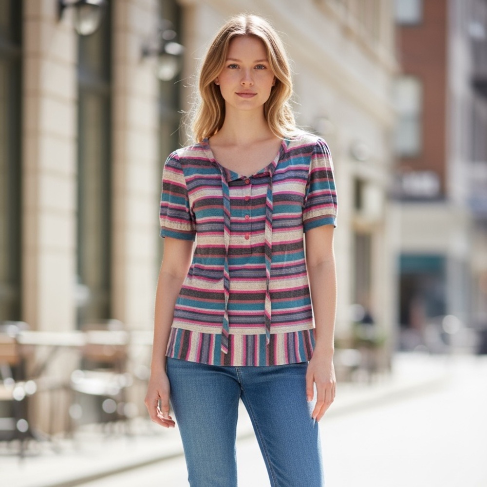 Marc by Marc Jacobs Striped Button Up Shirt size Small